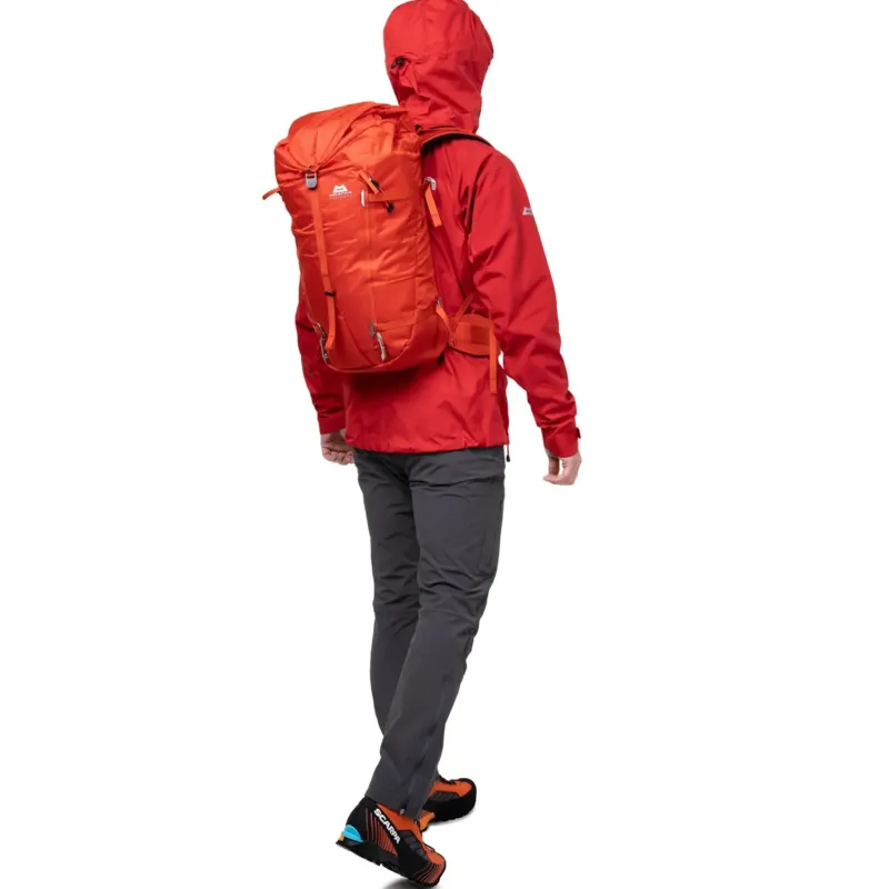 Mountain Equipment Waterproof Jackets-Mens Lhotse Jacket - Imperial Red-Crimson