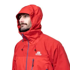 Mountain Equipment Waterproof Jackets-Mens Lhotse Jacket - Anvil Grey-Black