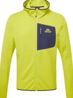 Mountain Equipment Fleece & Mid Layer-Mens Lumiko Hooded Jacket - Vine-Cosmos
