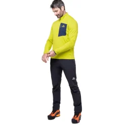 Mountain Equipment Fleece & Mid Layer-Mens Lumiko Zip T Fleece - Vine-Cosmos