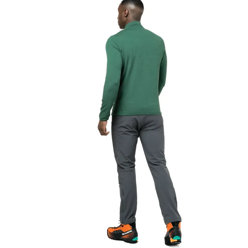 Mountain Equipment Fleece & Mid Layer-Mens Lumiko Zip-T Fleece - Merlot-Cardinal