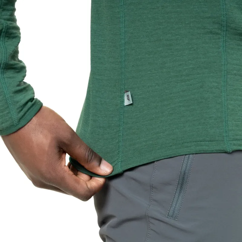 Mountain Equipment Fleece & Mid Layer-Mens Lumiko Zip-T Fleece - Merlot-Cardinal