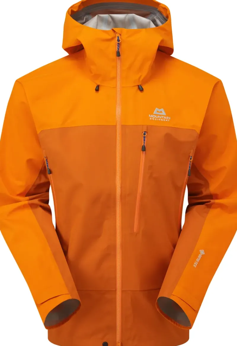 Mountain Equipment Waterproof Jackets-Mens Makalu Jacket - Rust-Ember