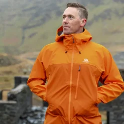 Mountain Equipment Waterproof Jackets-Mens Makalu Jacket - Rust-Ember