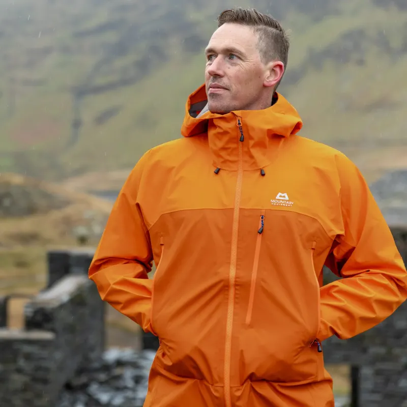 Mountain Equipment Waterproof Jackets-Mens Makalu Jacket - Rust-Ember