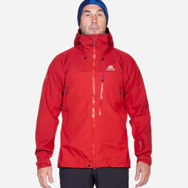 Mountain Equipment Waterproof Jackets-Mens Makalu Jacket - Rust-Ember