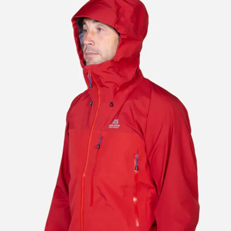 Mountain Equipment Waterproof Jackets-Mens Makalu Jacket - Rust-Ember
