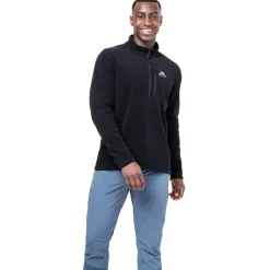 Mountain Equipment Fleece & Mid Layer-Mens Micro Zip-T Fleece - Black