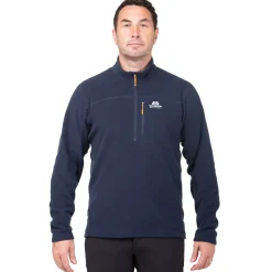 Mountain Equipment Fleece & Mid Layer-Mens Micro Zip-T Fleece - Cosmos