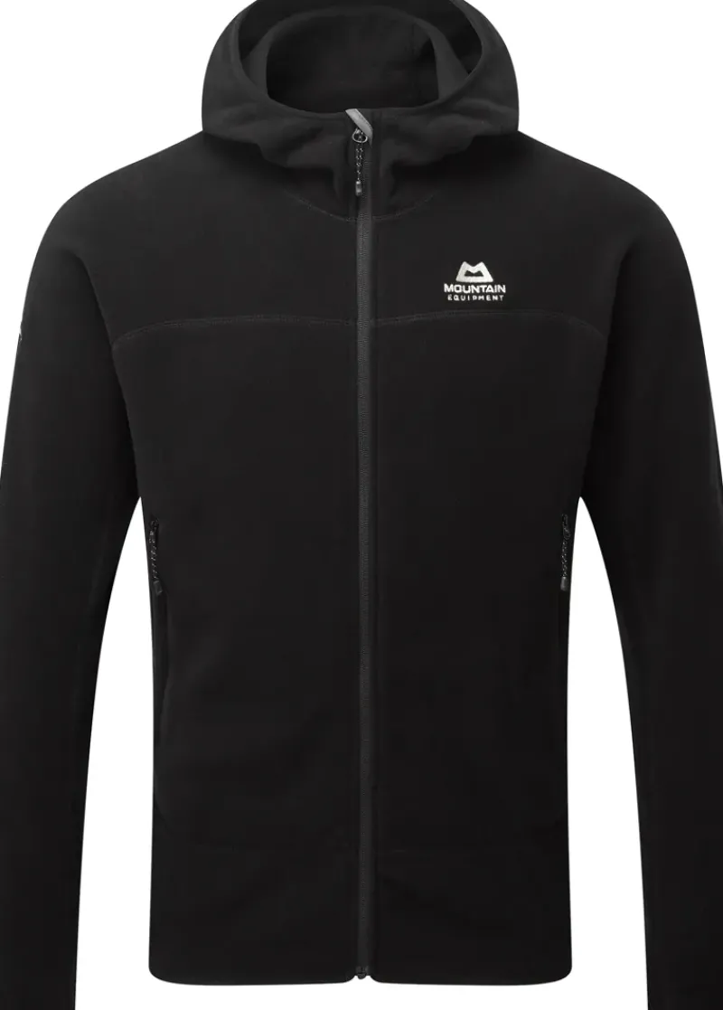 Mountain Equipment Fleece & Mid Layer-Mens Micro Zip Fleece Jacket - Black