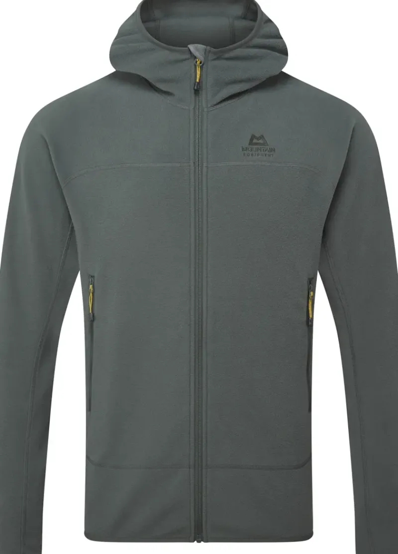 Mountain Equipment Fleece & Mid Layer-Mens Micro Zip Fleece Jacket - Slate Green
