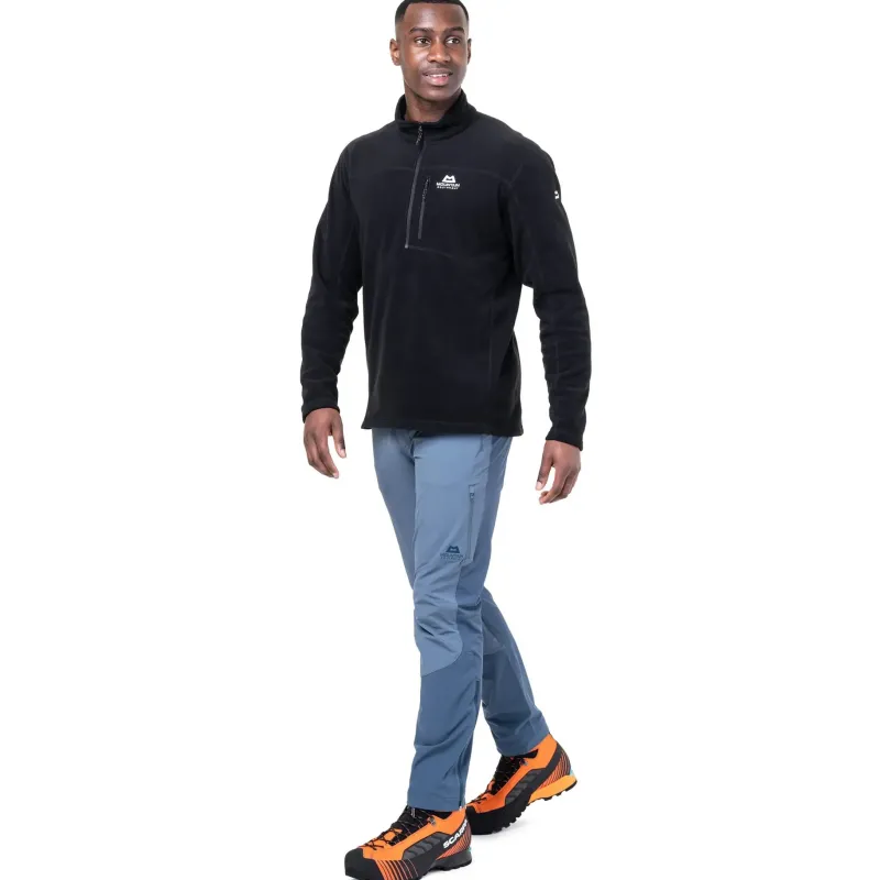 Mountain Equipment Fleece & Mid Layer-Mens Micro Zip-T Fleece - Slate Green