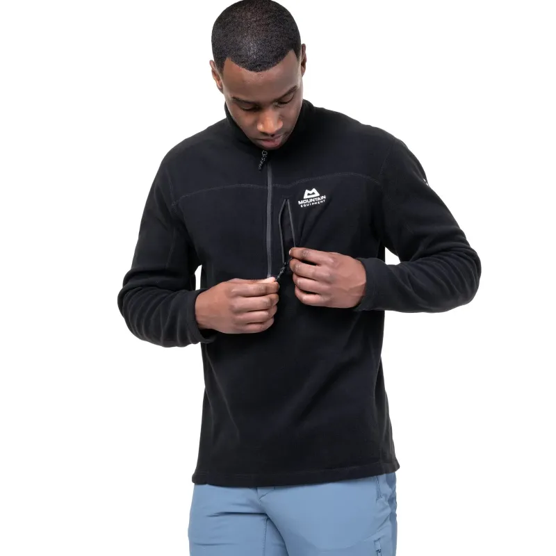 Mountain Equipment Fleece & Mid Layer-Mens Micro Zip-T Fleece - Slate Green
