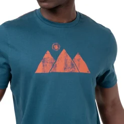 Mountain Equipment T-Shirts & Baselayers-Mens Mountain Sun Tee - Etruscan Red