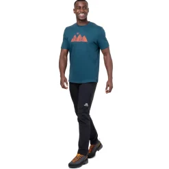 Mountain Equipment T-Shirts & Baselayers-Mens Mountain Sun Tee - Majolica Blue
