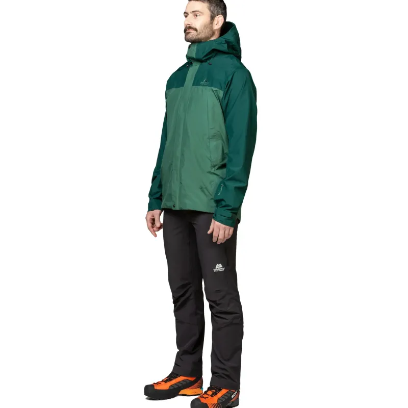 Mountain Equipment Waterproof Jackets-Mens Nanda Devi Jacket - Fern-Pine