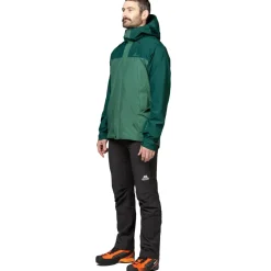 Mountain Equipment Waterproof Jackets-Mens Nanda Devi Jacket - Mykonos-Majolica