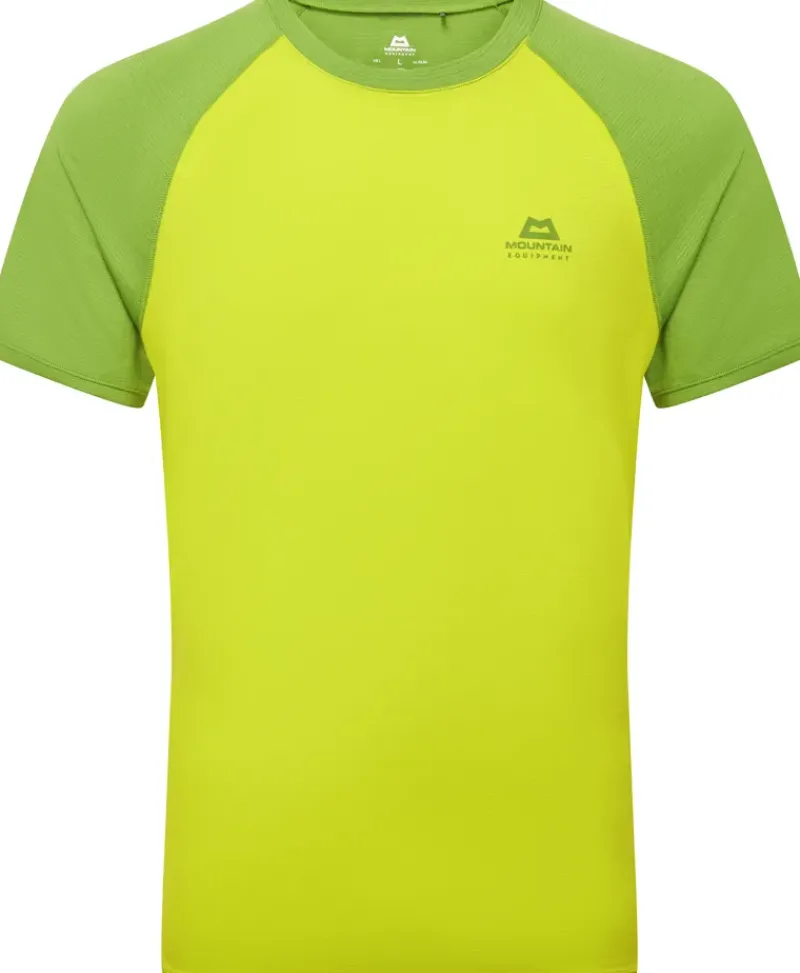 Mountain Equipment T-Shirts & Baselayers-Mens Nava Crew - Vine-Cactus
