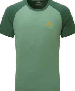 Mountain Equipment T-Shirts & Baselayers-Mens Nava Crew - Sage-Fern