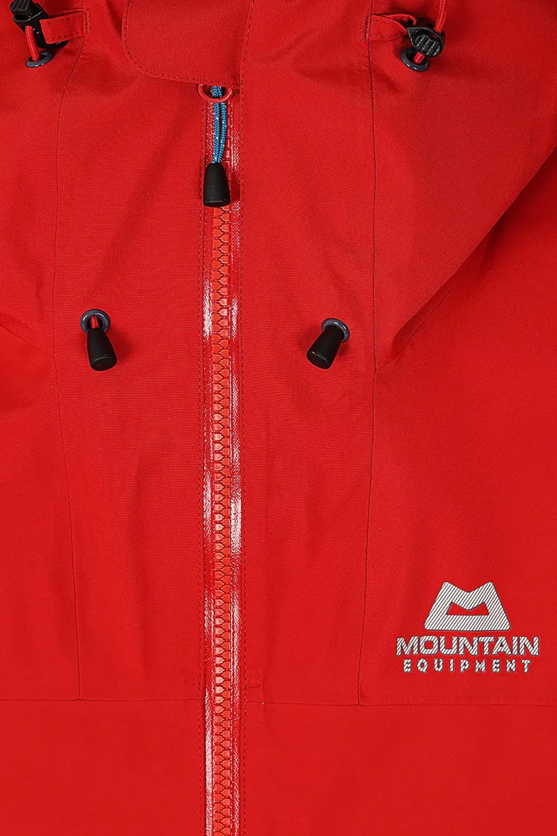 Mountain Equipment Waterproof Jackets-Mens Nunatak Jacket - Chili Red