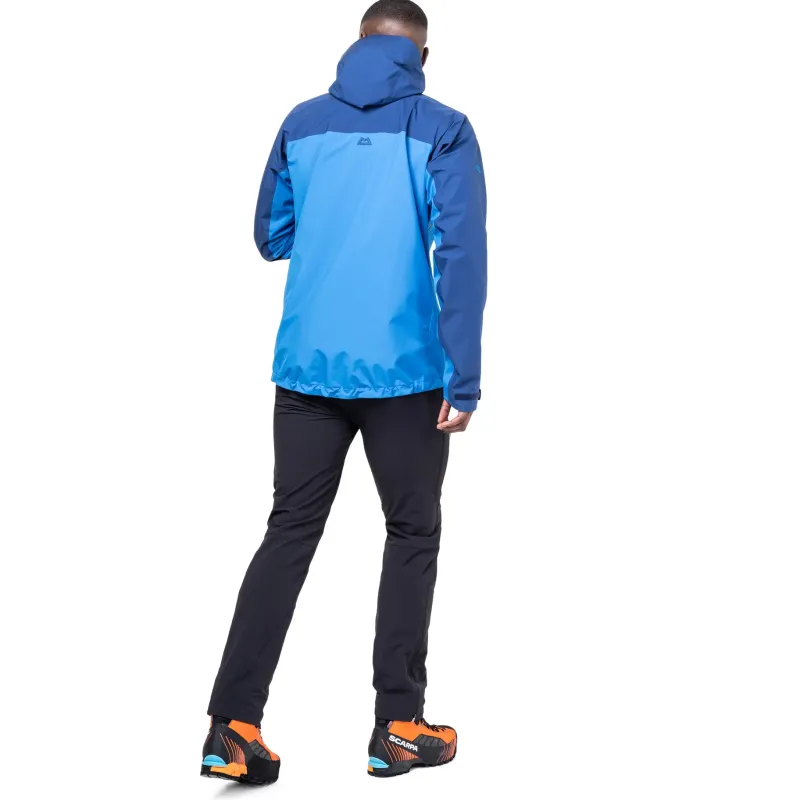 Mountain Equipment Waterproof Jackets-Mens Odyssey Jacket - Atlantic-Admiral