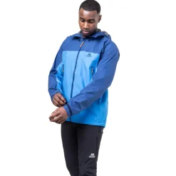 Mountain Equipment Waterproof Jackets-Mens Odyssey Jacket - Atlantic-Admiral