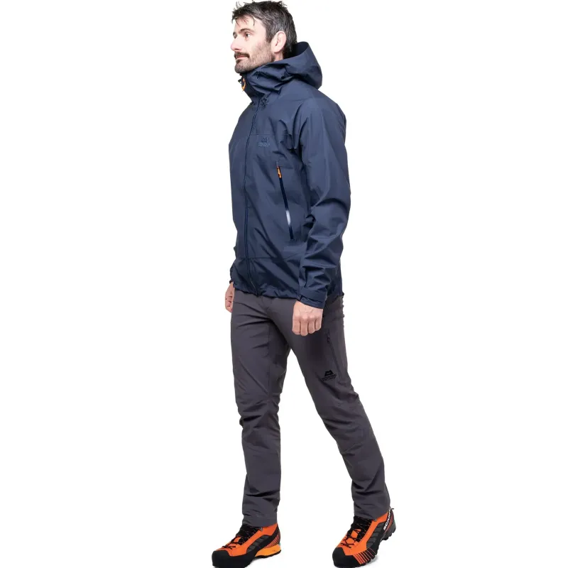 Mountain Equipment Waterproof Jackets-Mens Odyssey Jacket - Chili Red
