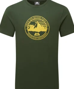 Mountain Equipment T-Shirts & Baselayers-Mens Roundel Tee - Conifer