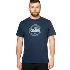 Mountain Equipment T-Shirts & Baselayers-Mens Roundel Tee - Admiral Blue