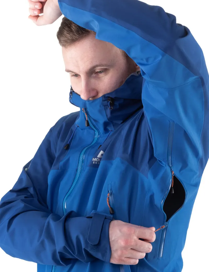 Mountain Equipment Waterproof Jackets-Mens Rupal Jacket - Cosmos