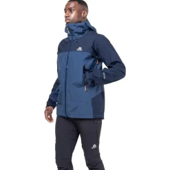 Mountain Equipment Waterproof Jackets-Mens Saltoro Jacket - Dusk-Cosmos
