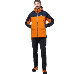 Mountain Equipment Waterproof Jackets-Mens Saltoro Jacket - Rust-Cosmos