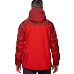 Mountain Equipment Waterproof Jackets-Mens Shigri Jacket - Chili Red-Merlot