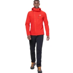 Mountain Equipment Softshell Jackets-Mens Squall Hooded Jacket - Cactus