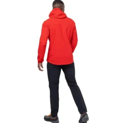 Mountain Equipment Softshell Jackets-Mens Squall Hooded Jacket - Cactus