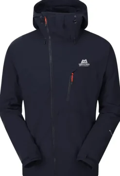 Mountain Equipment Softshell Jackets-Mens Squall Hooded Jacket - Cosmos