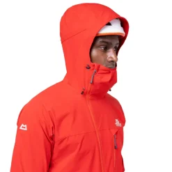 Mountain Equipment Softshell Jackets-Mens Squall Hooded Jacket - Cosmos