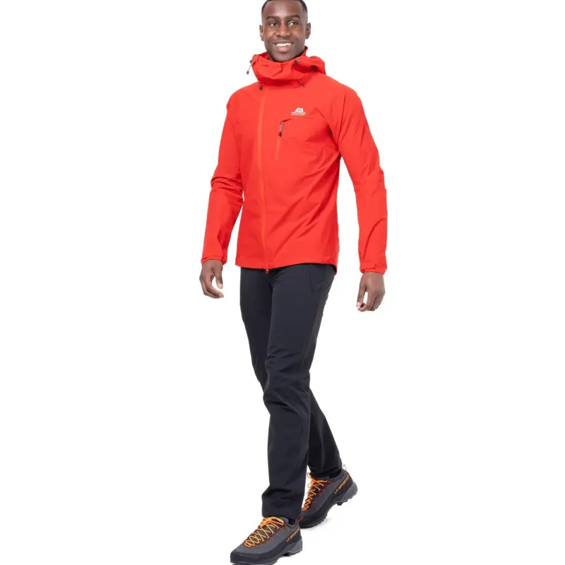 Mountain Equipment Softshell Jackets-Mens Squall Hooded Jacket - Cosmos