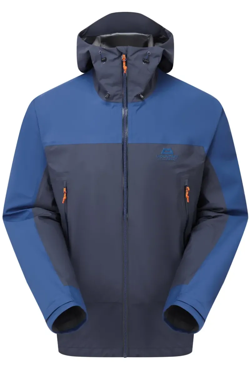Mountain Equipment Waterproof Jackets-Mens Tacul Jacket - Cosmos-Admiral