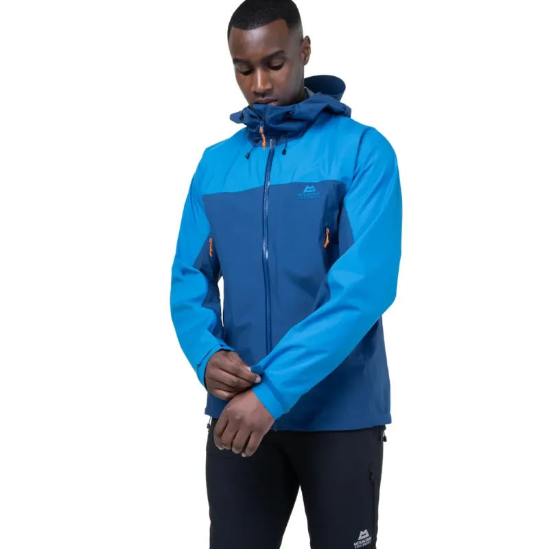 Mountain Equipment Waterproof Jackets-Mens Tacul Jacket - Cosmos-Admiral