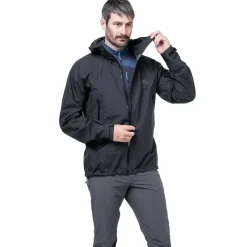Mountain Equipment Waterproof Jackets-Mens Tacul Jacket - Black