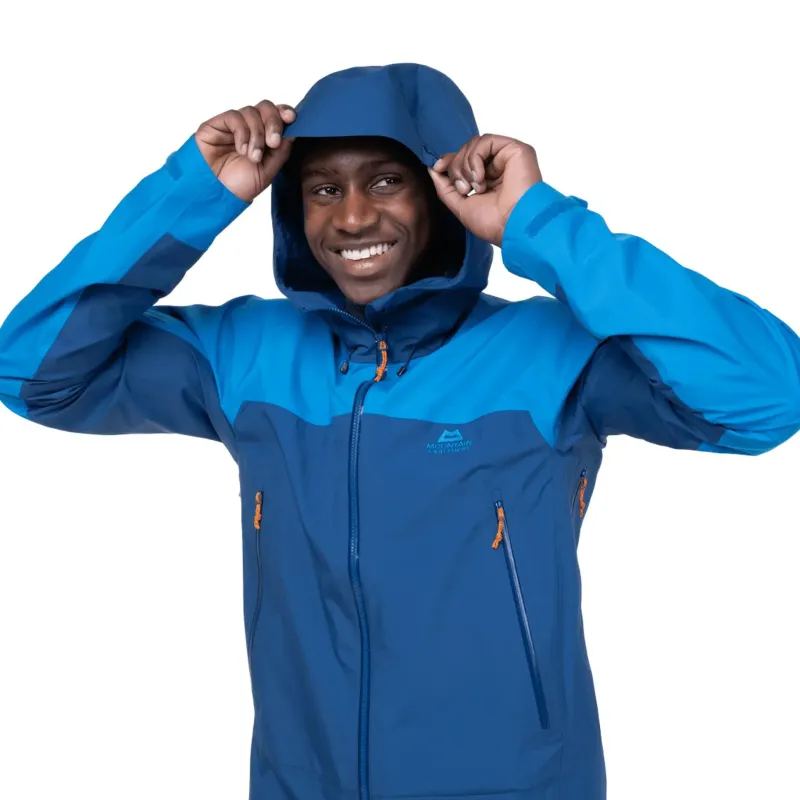 Mountain Equipment Waterproof Jackets-Mens Tacul Jacket - Fern-Pine