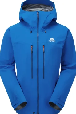 Mountain Equipment Waterproof Jackets-Mens Tupilak Jacket - Atlantic Blue