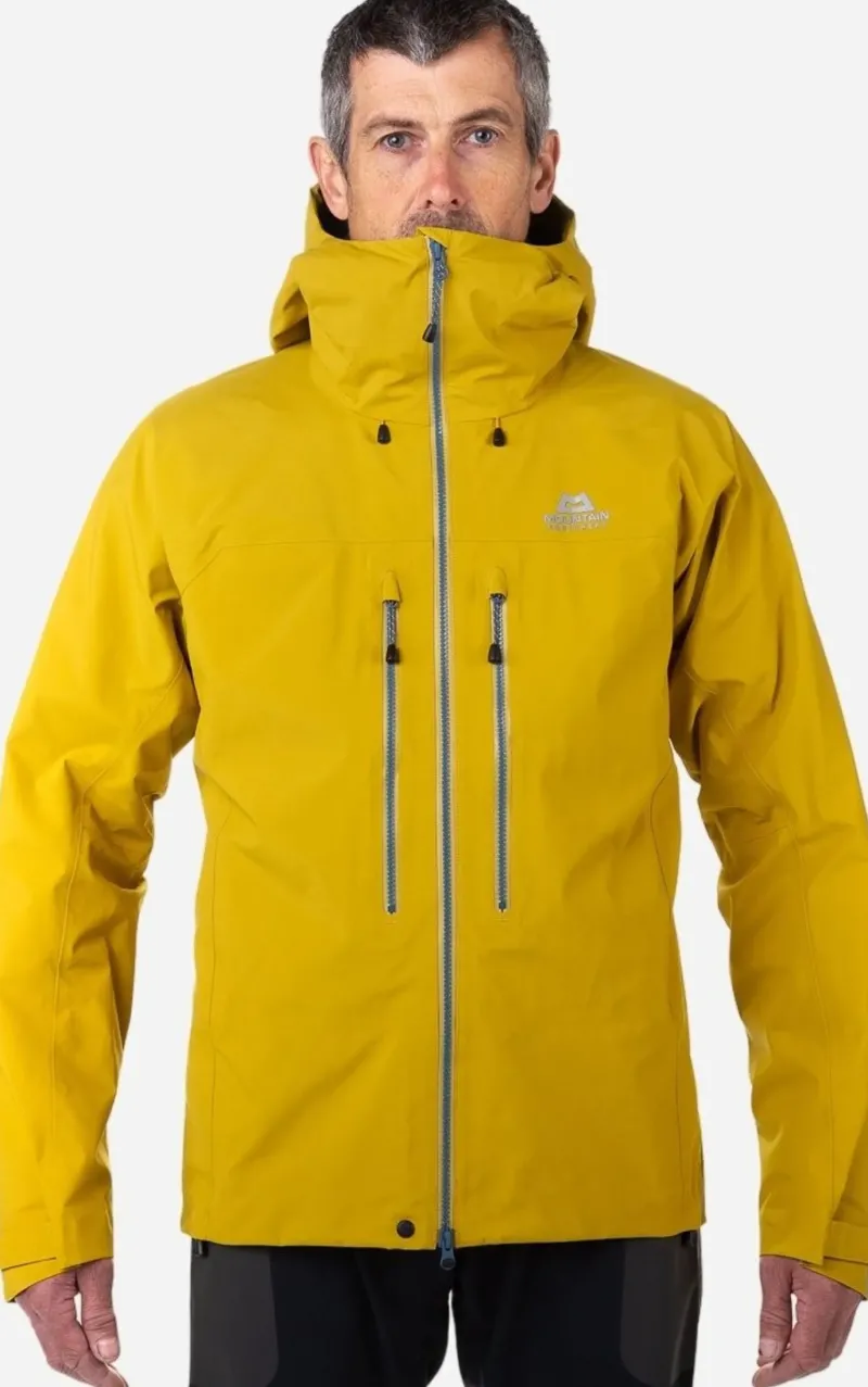 Mountain Equipment Waterproof Jackets-Mens Tupilak Jacket - Cardinal Orange