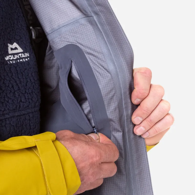 Mountain Equipment Waterproof Jackets-Mens Tupilak Jacket - Cardinal Orange