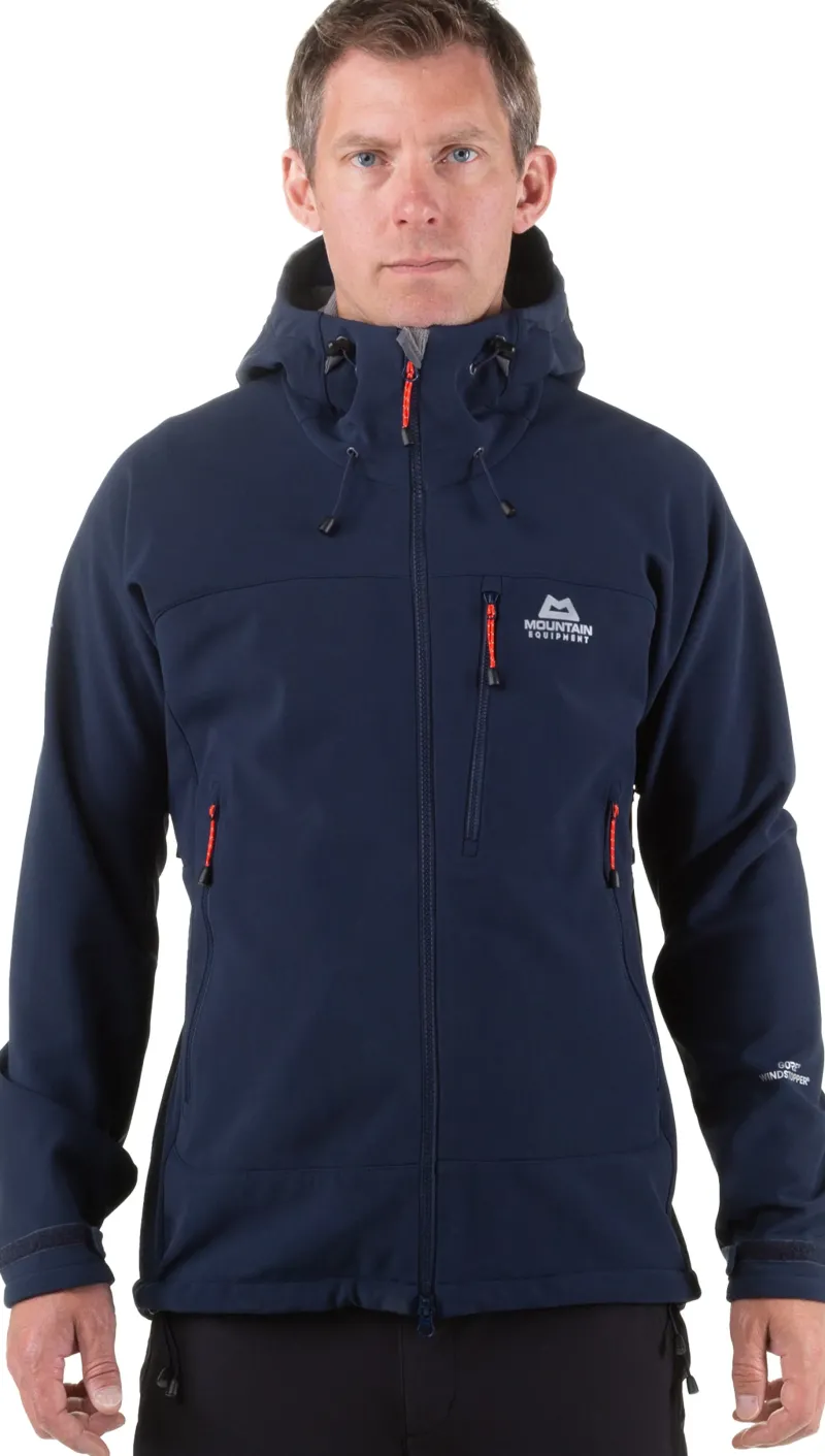 Mountain Equipment Softshell Jackets-Mens Vulcan Jacket - Graphite
