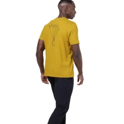 Mountain Equipment T-Shirts & Baselayers-Mens Yorik On Wire Tee - Admiral Blue