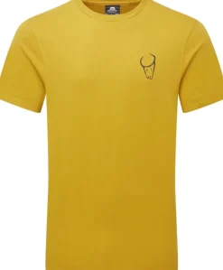 Mountain Equipment T-Shirts & Baselayers-Mens Yorik On Wire Tee - Olive Oil