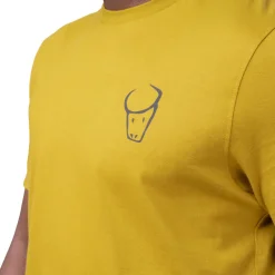 Mountain Equipment T-Shirts & Baselayers-Mens Yorik On Wire Tee - Olive Oil
