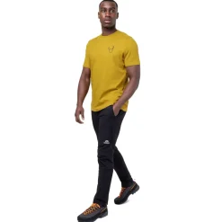 Mountain Equipment T-Shirts & Baselayers-Mens Yorik On Wire Tee - Cactus